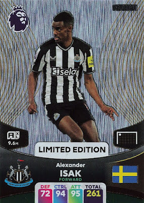 Alexander Isak (Newcastle United - Limited Edition) - Adrenalyn XL 2024