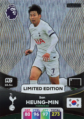 Son Heung-Min (Tottenham Hotspur - Limited Edition) - Adrenalyn XL 2024