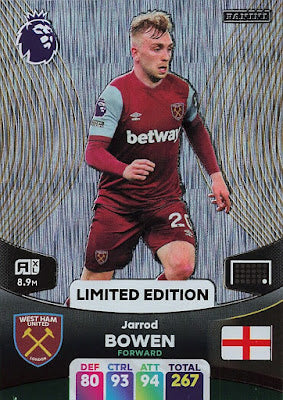 Jarrod Bowen (West Ham United - Limited Edition) - Adrenalyn XL 2024