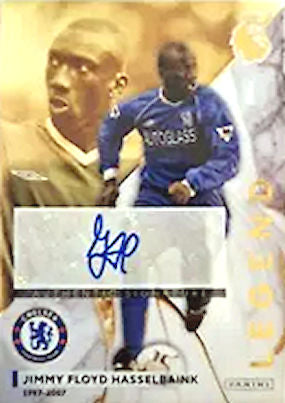 Jimmy Floyd Hasselbaink (Chelsea - Legend Authentic Signature) - Adrenalyn XL 2024