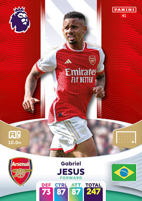 Jesus (Arsenal - Forward) - Adrenalyn XL 2024