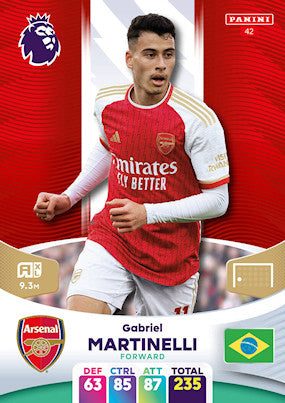 Martinelli (Arsenal - Forward) - Adrenalyn XL 2024