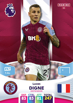 Digne (Aston Villa - Defender) - Adrenalyn XL 2024