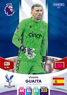 Guaita (Crystal Palace - Goalkeeper) - Adrenalyn XL 2024