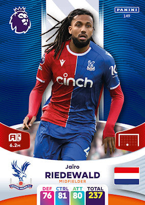 Riedewald (Crystal Palace - Midfielder) - Adrenalyn XL 2024