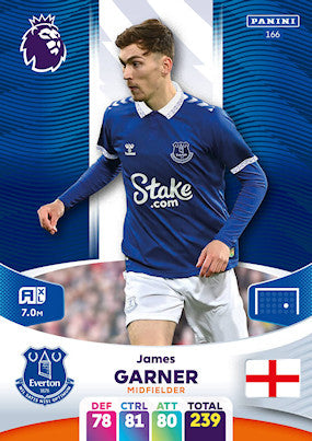 Garner (Everton - Midfielder) - Adrenalyn XL 2024