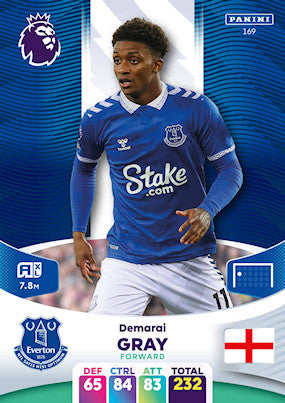 Gray (Everton - Forward) - Adrenalyn XL 2024