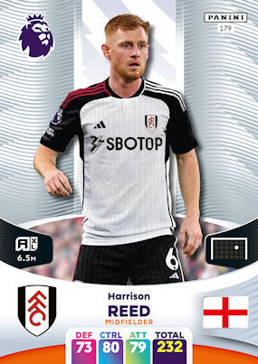 Reed (Fulham - Midfielder) - Adrenalyn XL 2024