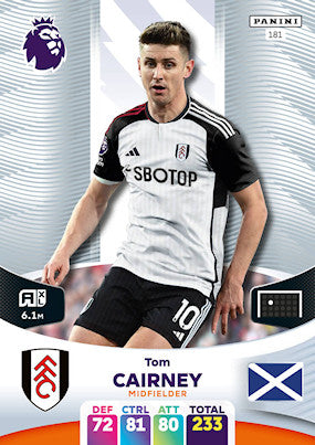 Cairney (Fulham - Midfielder) - Adrenalyn XL 2024