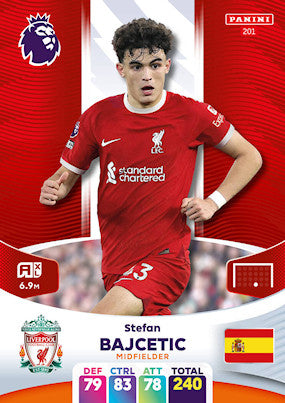 Bejcetic (Liverpool - Midfielder) - Adrenalyn XL 2024