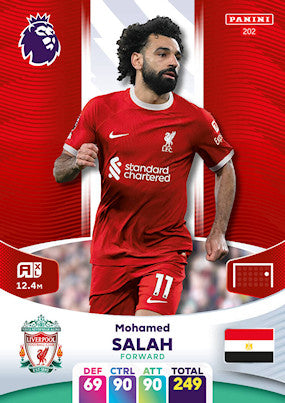Salah (Liverpool - Forward) - Adrenalyn XL 2024