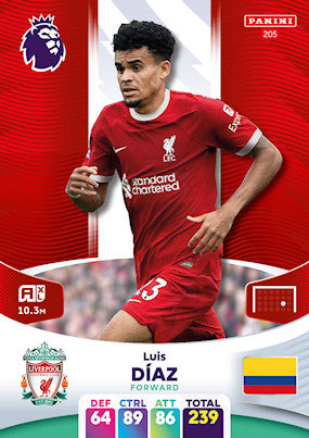 Diaz (Liverpool - Forward) - Adrenalyn XL 2024