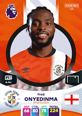 Onyedinma (Luton Town - Midfielder) - Adrenalyn XL 2024
