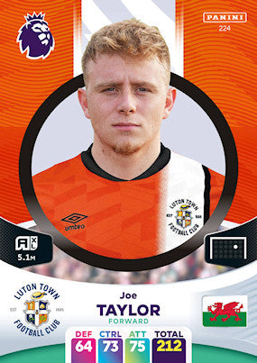 Taylor (Luton Town - Forward) - Adrenalyn XL 2024