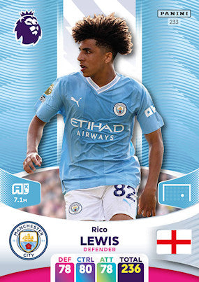 Lewis (Manchester City - Defender) - Adrenalyn XL 2024