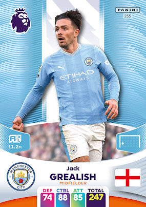 Grealish (Manchester City - Midfielder) - Adrenalyn XL 2024