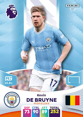 De Bruyne (Manchester City - Midfielder) - Adrenalyn XL 2024