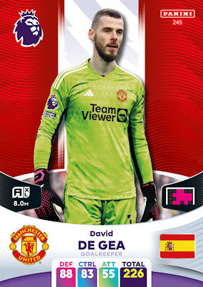 De Gea (Manchester United - Goalkeeper) - Adrenalyn XL 2024
