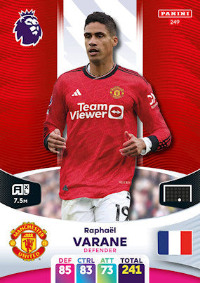 Varane (Manchester United - Defender) - Adrenalyn XL 2024