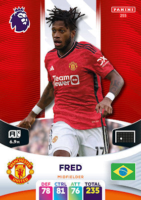 Fred (Manchester United - Midfielder) - Adrenalyn XL 2024