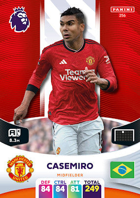 Casemiro (Manchester United - Midfielder) - Adrenalyn XL 2024