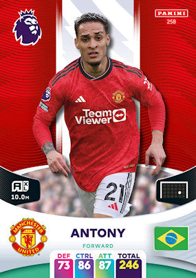 Antony (Manchester United - Forward) - Adrenalyn XL 2024