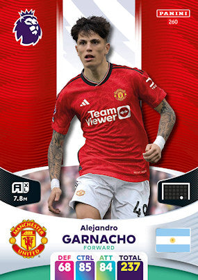 Garnacho (Manchester United - Forward) - Adrenalyn XL 2024