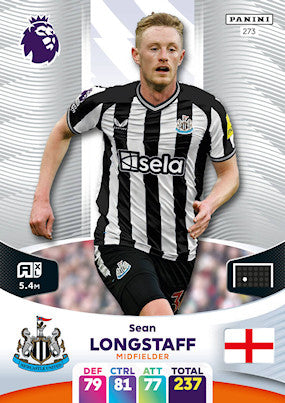 Longstaff (Newcastle United - Midfielder) - Adrenalyn XL 2024