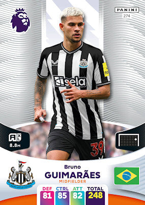 Guimaraes (Newcastle United - Midfielder) - Adrenalyn XL 2024