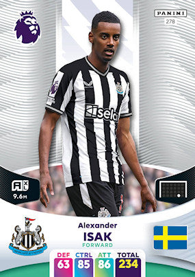 Isak (Newcastle United - Forward) - Adrenalyn XL 2024