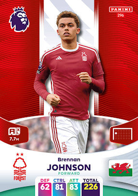 Johnson (Nottingham Forest - Forward) - Adrenalyn XL 2024