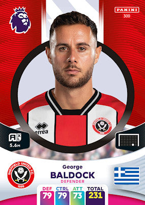 Baldock (Sheffield United - Defender) - Adrenalyn XL 2024