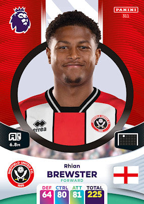 Brewster (Sheffield United - Forward) - Adrenalyn XL 2024