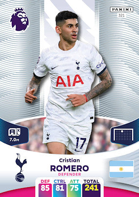 Romero (Tottenham Hotspur - Defender) - Adrenalyn XL 2024