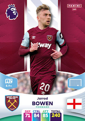 Bowen (West Ham United - Forward) - Adrenalyn XL 2024