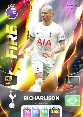 Richarlison (Tottenham Hotspur - Fire) - Adrenalyn XL 2024