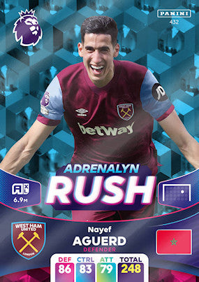 Aguerd (West Ham United - Adrenalyn Rush) - Adrenalyn XL 2024