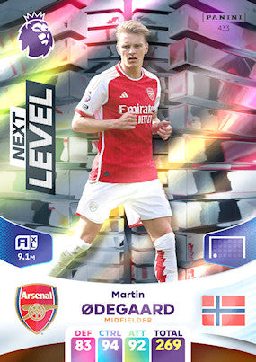 Odegaard (Arsenal - Next Level) - Adrenalyn XL 2024