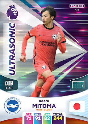 Mitoma (Brighton & Hove Albion - Ultrasonic) - Adrenalyn XL 2024