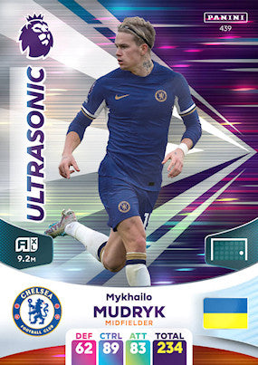 Mudryk (Chelsea - Ultrasonic) - Adrenalyn XL 2024