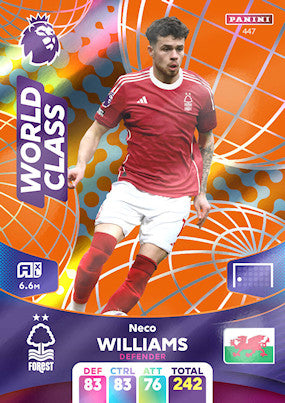 Williams (Nottingham Forest - World Class) - Adrenalyn XL 2024