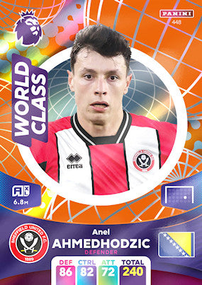 Ahmedhodzic (Sheffield United - World Class) - Adrenalyn XL 2024
