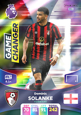 Solanke (AFC Bournemouth - Game Changer) - Adrenalyn XL 2024