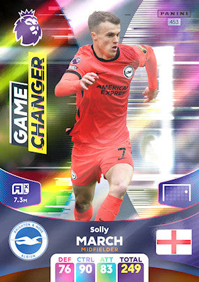 March (Brighton & Hove Albion - Game Changer) - Adrenalyn XL 2024