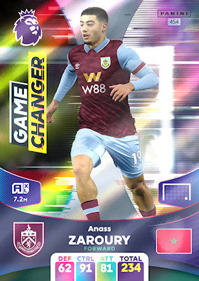 Zaroury (Burnley - Game Changer) - Adrenalyn XL 2024