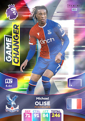 Olise (Crystal Palace - Game Changer) - Adrenalyn XL 2024