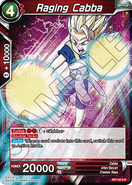 Raging Cabba BT1-013