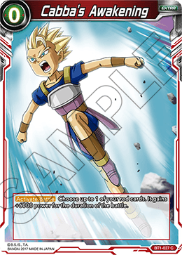 Cabba's Awakening BT1-027