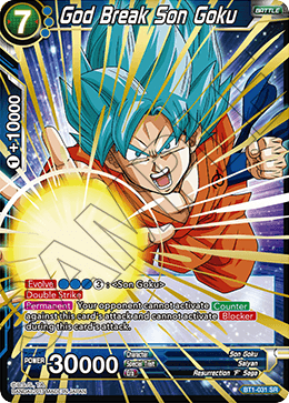 God Break Son Goku BT1-031