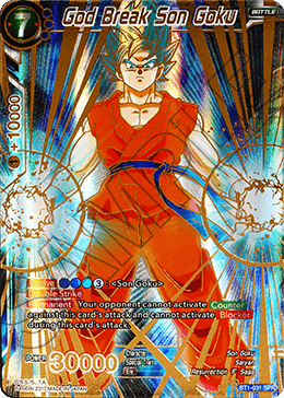 God Break Son Goku BT1-031 (Special Rare)